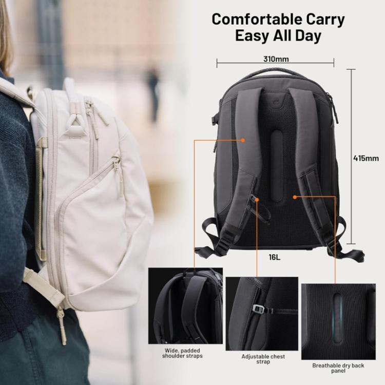 Camera Backpack For Laptop/DSLR/Mirrorless & Drones Creative Shooting & Daily Commute Bag, 16L 14inch, 22L 16inch