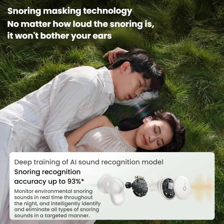 ANKER SoundCore Sleep A30 Active Noise Reduction Bluetooth Wireless Earphones, A30