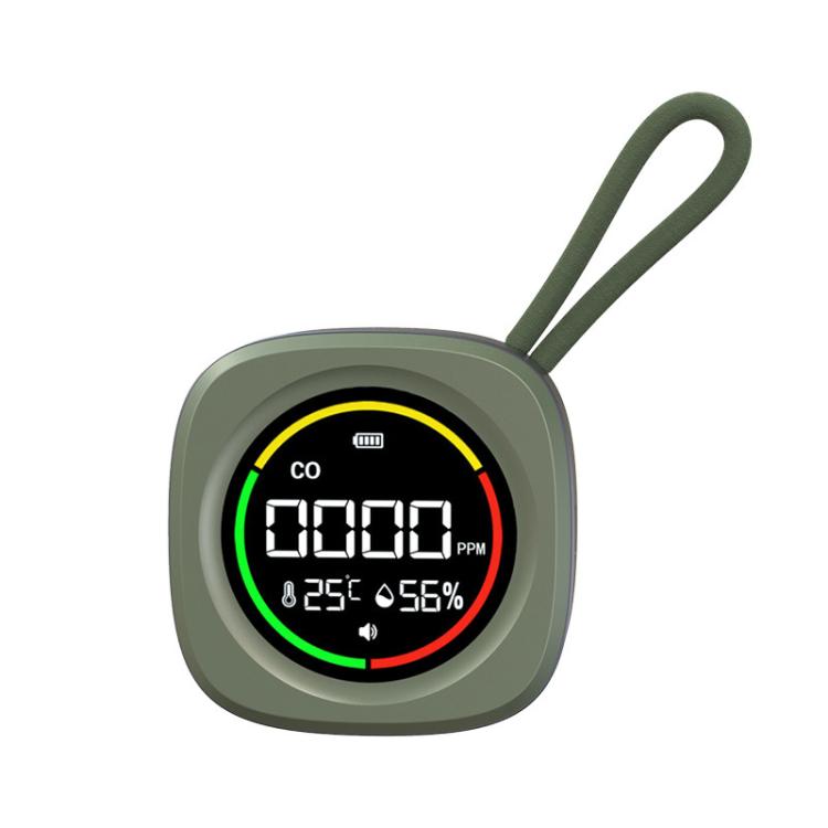 K5A 3 In1 Carbon Monoxide Temperature Humidity Detector Outdoor Portable CO Detection Alarm, K5A