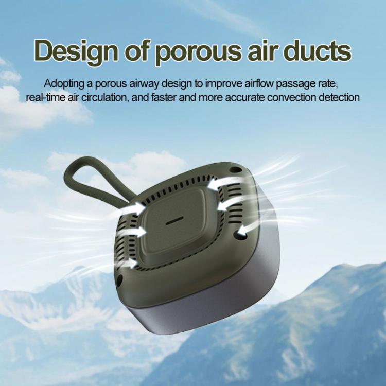 K5A 3 In1 Carbon Monoxide Temperature Humidity Detector Outdoor Portable CO Detection Alarm, K5A