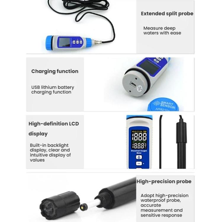 SMART SENSOR Portable Aquaculture Water Quality Analyzer For Dissolved Oxygen
