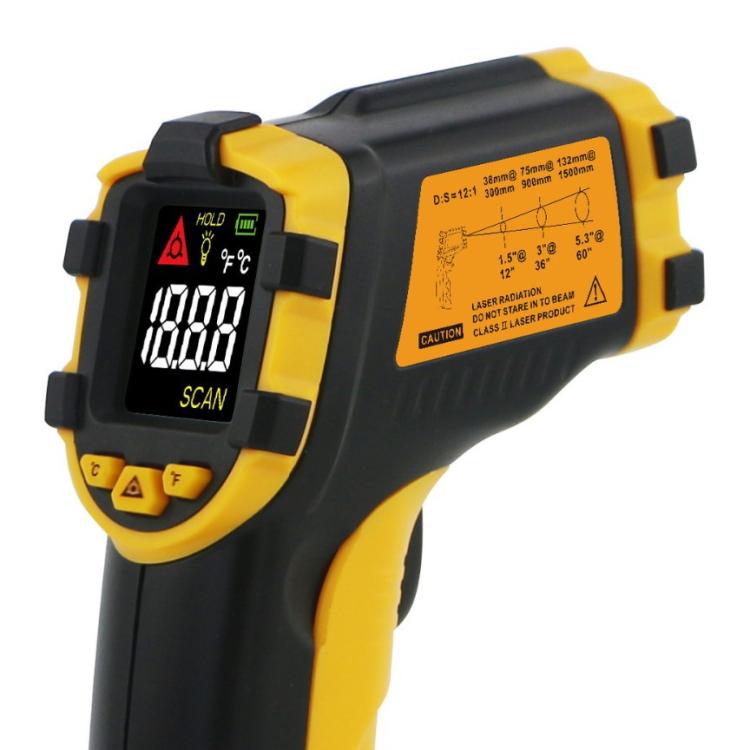 SMART SENSOR Infrared Thermometer for Baking Oil and Water Temperature, AE320