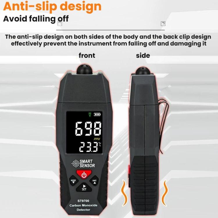 SMART SENSOR Carbon Monoxide Leakage Toxic Gas Alarm Detector