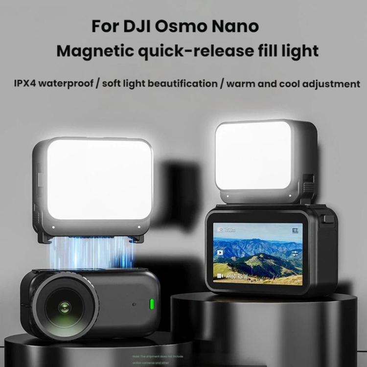 For DJI Osmo Nano Flymile Handheld Selfie Photography Fill Light