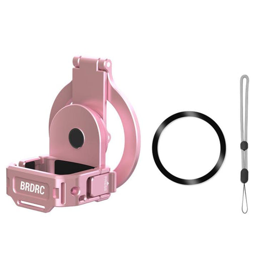 For DJI Osmo Pocket 3 BRDRC Magnetic Expandable Phone Holder Cold Shoe Mount, For DJI Osmo Pocket 3 Pink