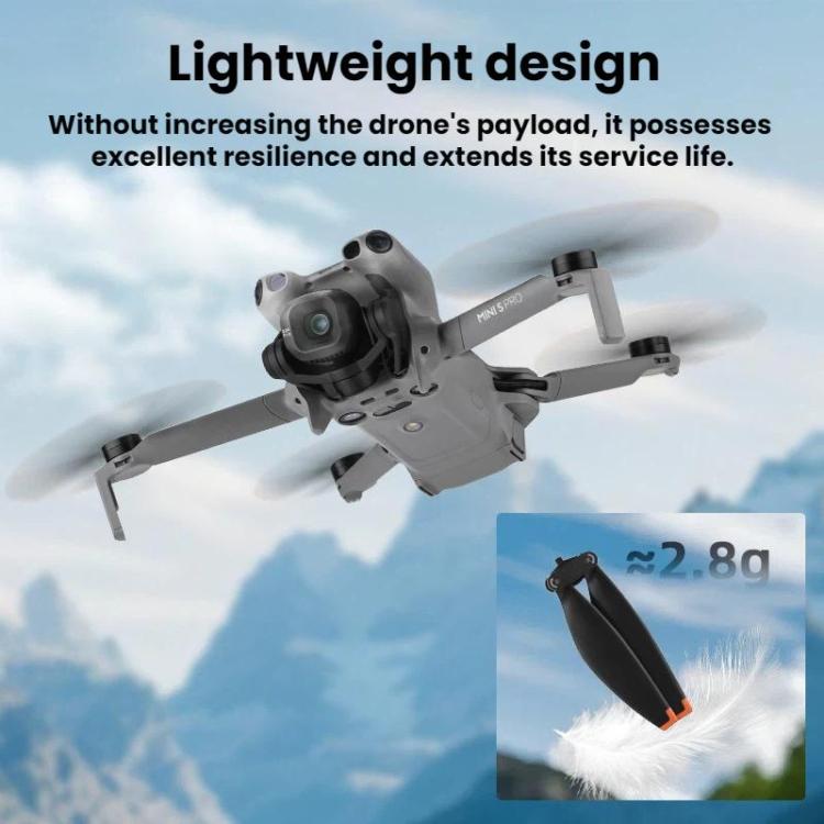 For DJI Mini 5 Pro BRDRC Drones Replacement Propellers, 2pairs, 4pairs