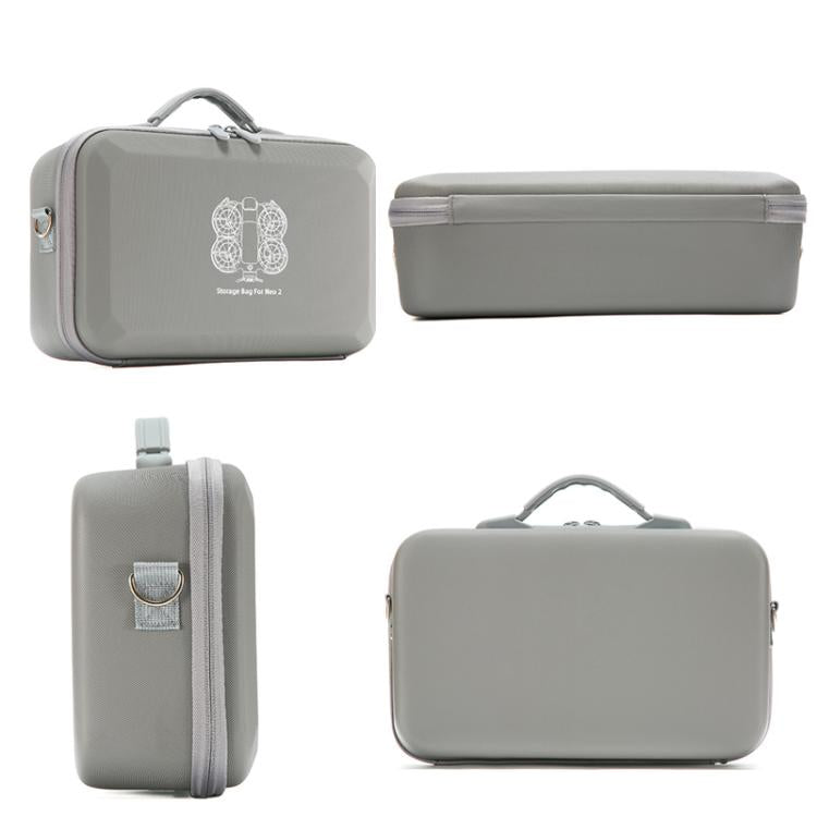 For DJI Neo 2 Fly More Combo Hard Shell Carrying Case Custom-Molded Sling Bag, Mini Black, Fly More Combo Gray