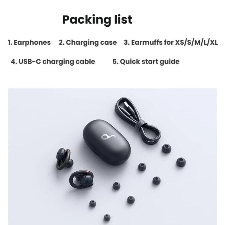 ANKER SoundCore Sport X10 Hanging Ear Open Running Cycling Sports Bluetooth Earphones, Sport X10
