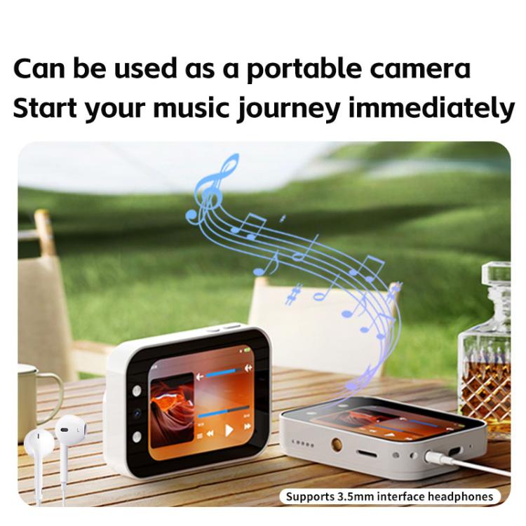 64MP CCD Digital Beauty Camera Sliding Touchscreen Music Player, DC107 Black, DC107 White, DC107 Pink