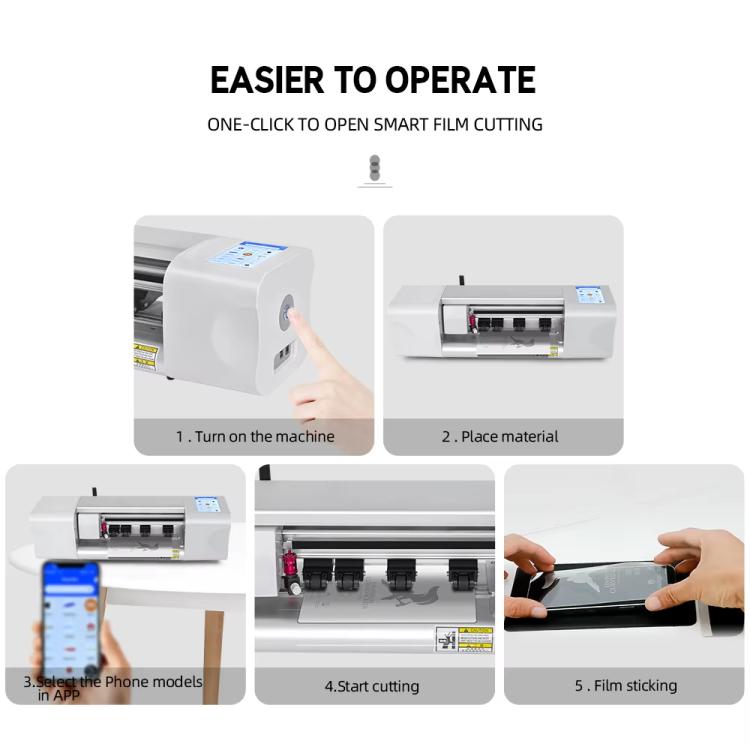 Cell Phone Film Cutting Machine Smart Automatic Blade Cutting Machine