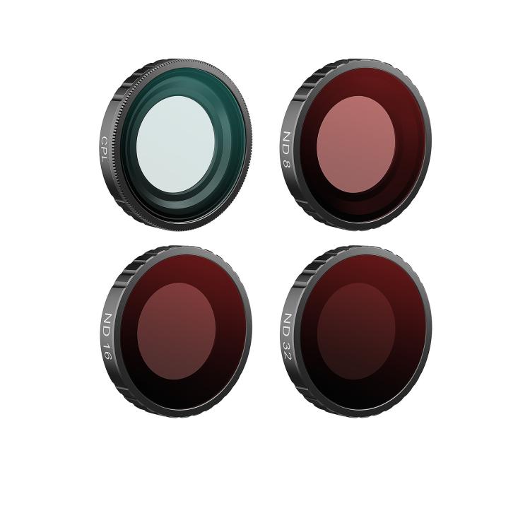 For DJI Osmo Nano aMagisn Waterproof Lens Filter, UV, CPL, ND8+ND16+ND32+ND64, CPL+ND8+ND16+ND32, Mist 1/4