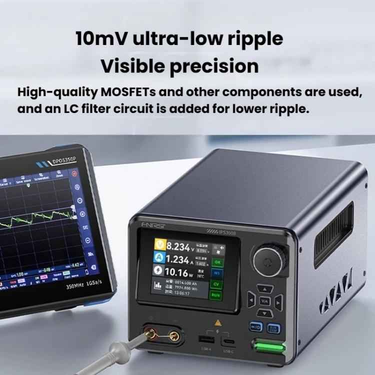 FNIRSI IPS3608 CNC DC Adjustable Regulated Power Supply High-Power Upper Computer