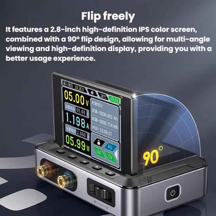 FNIRSI DPS-150 CNC DC Adjustable Regulated Power Supply High-Power Portable Power Supply Upper Computer