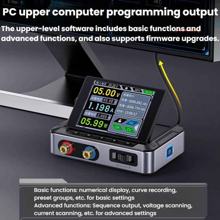 FNIRSI DPS-150 CNC DC Adjustable Regulated Power Supply High-Power Portable Power Supply Upper Computer