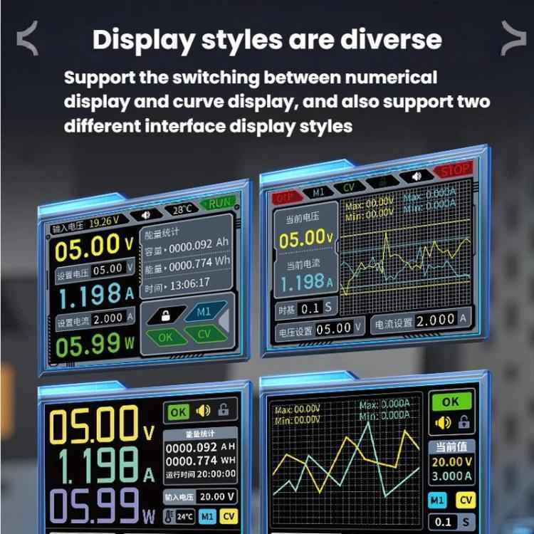 FNIRSI DPS-150 CNC DC Adjustable Regulated Power Supply High-Power Portable Power Supply Upper Computer