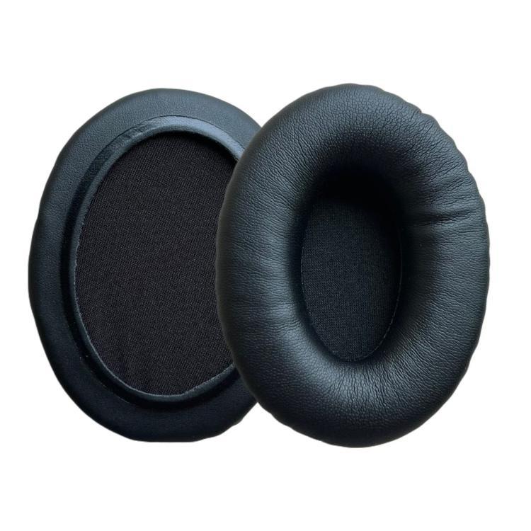 2pcs Universal Oval-shaped Ear Pads for Over-Ear Headphones Replacement Protein Leather Ear Cushions, 70x90mm, 75x95mm, 80x100mm, 85x105mm