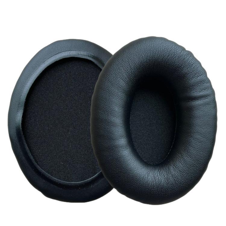 2pcs Universal Oval-shaped Ear Pads for Over-Ear Headphones Replacement Protein Leather Ear Cushions, 70x90mm, 75x95mm, 80x100mm, 85x105mm