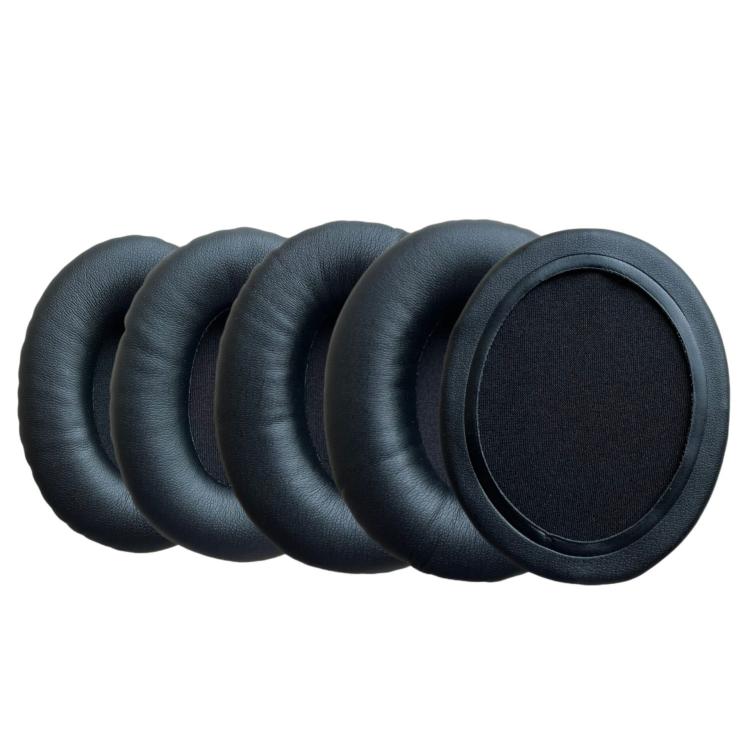 2pcs Universal Oval-shaped Ear Pads for Over-Ear Headphones Replacement Protein Leather Ear Cushions, 70x90mm, 75x95mm, 80x100mm, 85x105mm