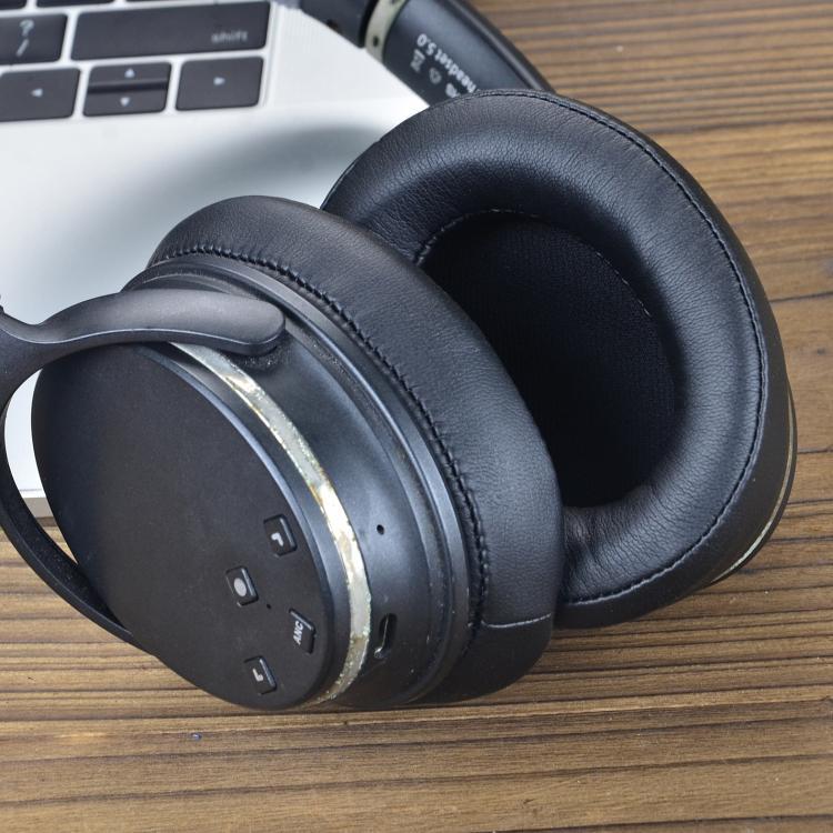 2pcs Universal Oval-shaped Ear Pads for Over-Ear Headphones Replacement Protein Leather Ear Cushions, 70x90mm, 75x95mm, 80x100mm, 85x105mm