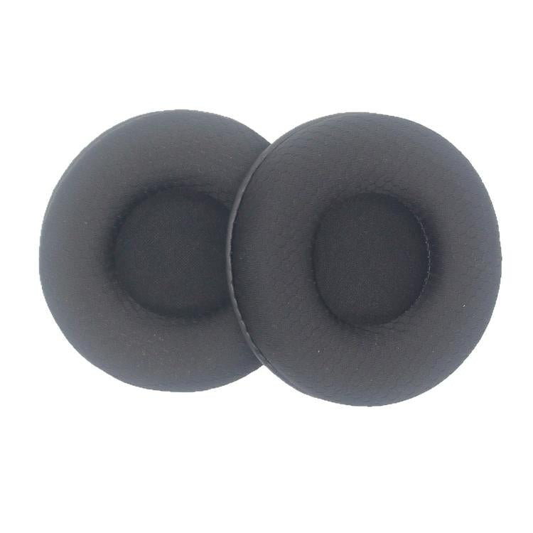 2pcs Universal  Round Soccer-Pattern Foam Ear Pads For Headphones, 50mm Black, 50mm White, 55mm Black, 55mm White, 60mm Black, 60mm White, 65mm Black, 65mm White, 70mm Black, 70mm White, 75mm Black, 75mm White, 80mm Black, 80mm White, 85mm Black       ...