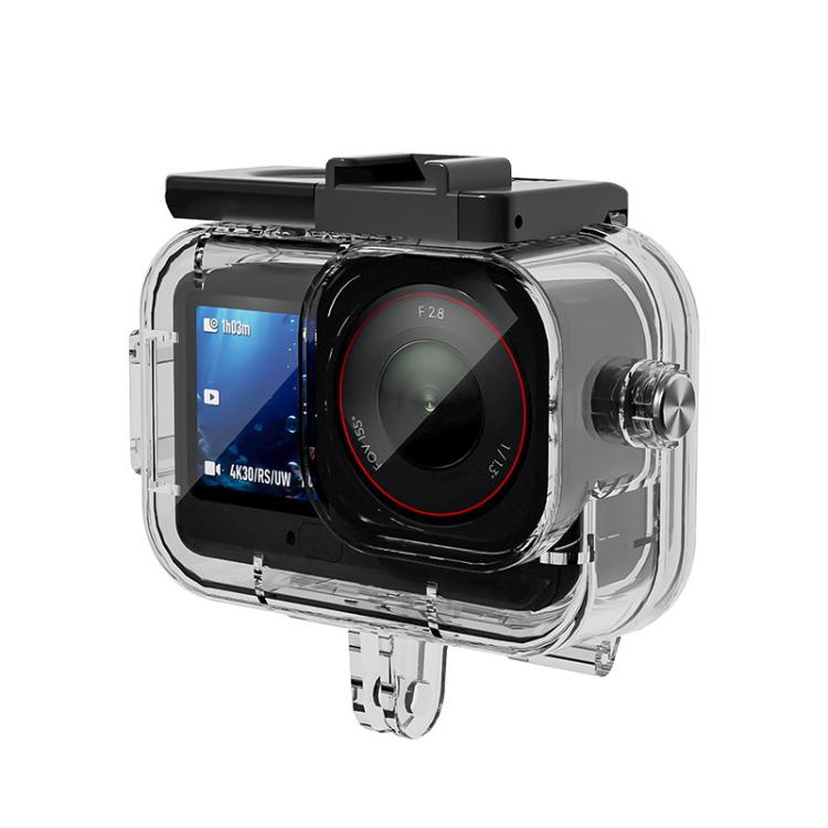 For DJI Osmo Action 6 Waterproof Case 70m IPX8 Dive Housing with Dual Cold Shoe, Waterproof Case