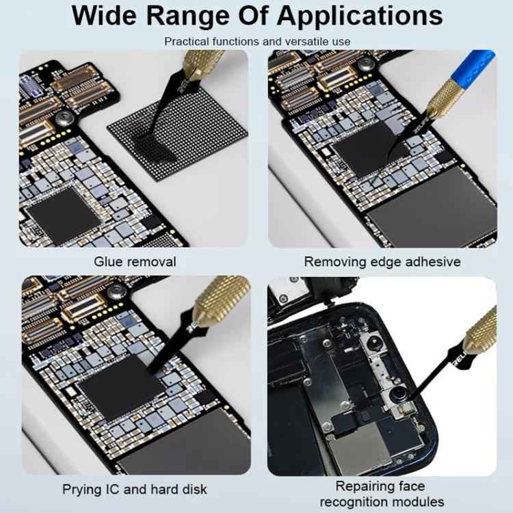 Multi-functional Mobile Phone Repair Blade Set Pry IC Chip CPU Layers Scrape Edge Rubber Degumming Tool