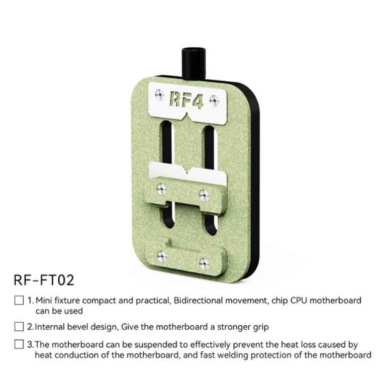RF4 RF-FT02 Heat-Resistant Mainboard Fixture for Phone Repair Adjustable Chip Holder