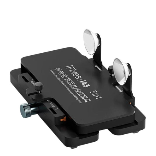 Universal Phone Repair Clamp for Battery Back Cover Removal Pressure Retaining Mold, iFixes iA3 3-in-1
