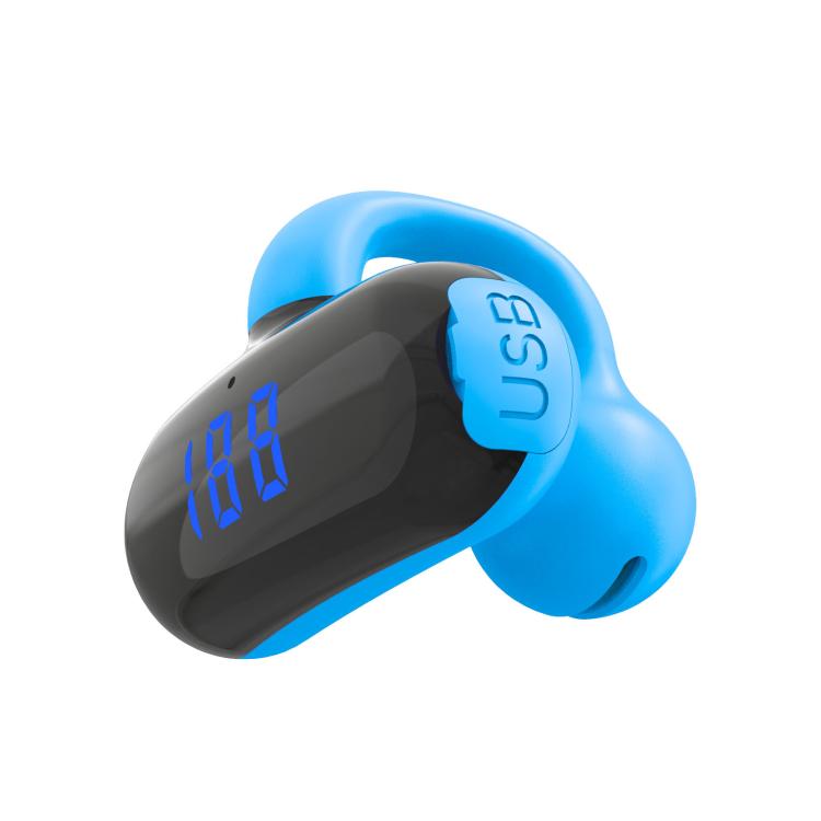 Clip-on Bluetooth Headphones Digital Display Air Conductive Technology