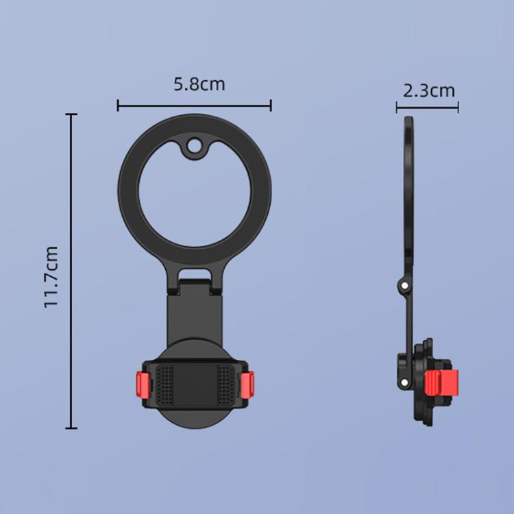 For DJI Osmo Action 6 / Nano Flymile Bidirectional Magnetic Bracket Extension Clip