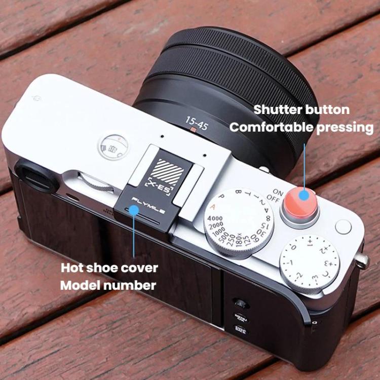 For Fujifilm X-E5 Flymile Protective Non-Slip Hot Shoe Cover Camera Grip