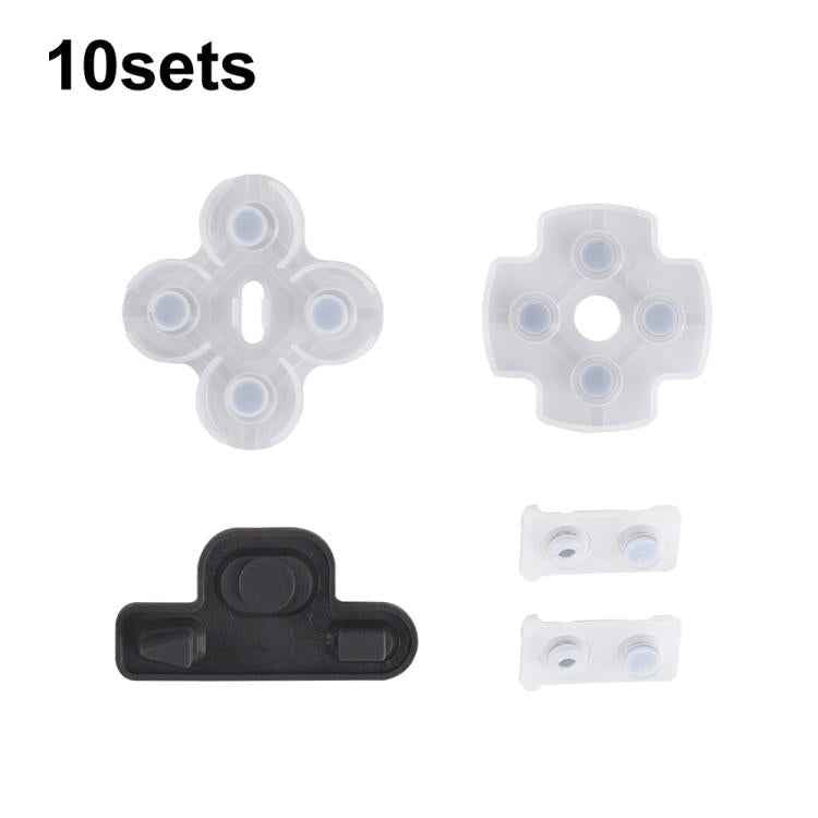 Gamepad Conductive Rubber Button Soft Pad, For PS2 10sets, For PS3 10sets, For PS4 10sets 1.0, For PS4 10sets 2.0, For PS4 10sets 3.0/4.0, For PS4 10sets 5.0