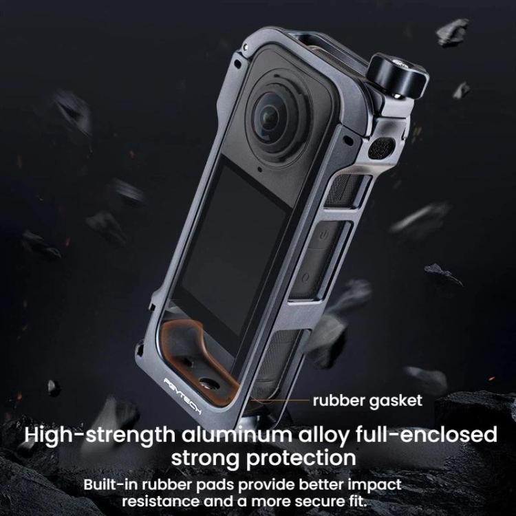For Insta360 X4 Air PGYTECH Rabbit Cage Metal Protective Case