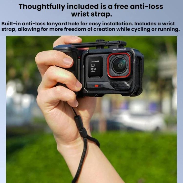For Insta360 Ace Pro / 2 Flymile Camera Cage Expansion Accessories, Universal Holder, Set Plastic Version