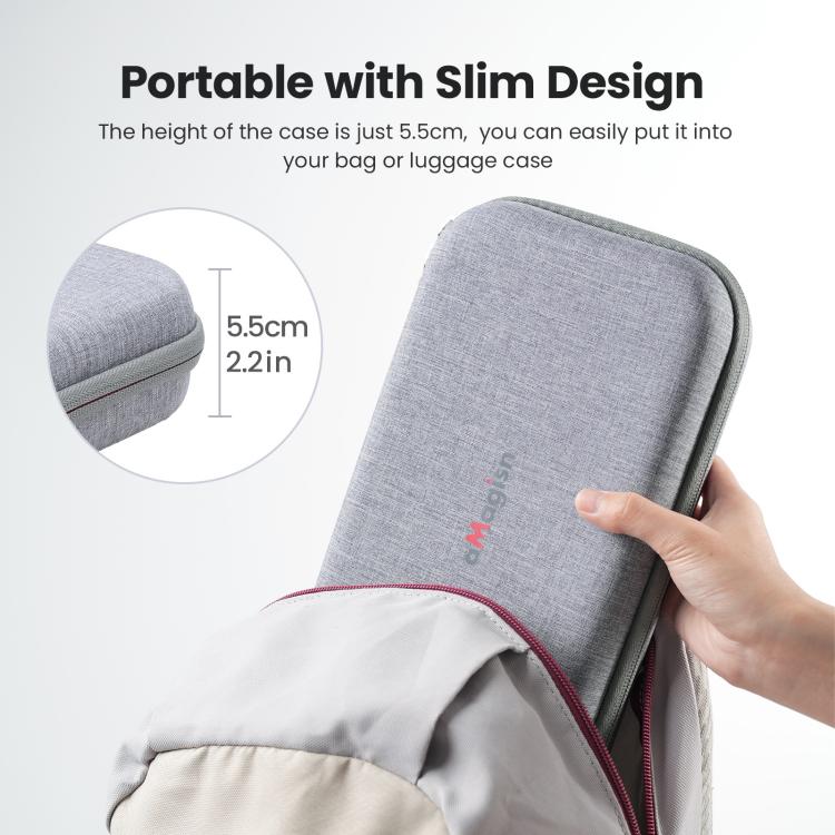 aMagisn Medium Carrying Case For Insta360 X4 Air/X4/X5 Hard EVA Shell with Removable Soft Interior, For Insta360 X4 Air/X4/X5
