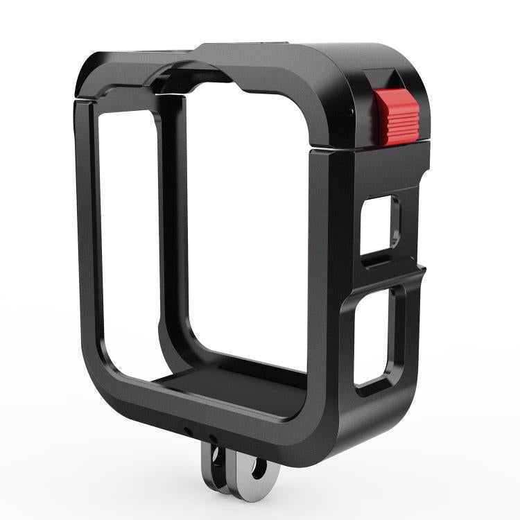 For GoPro MAX2 Aluminum Alloy Cage Kit Protective Frame With Dual Cold Shoe Mounts, Kit A, Kit B