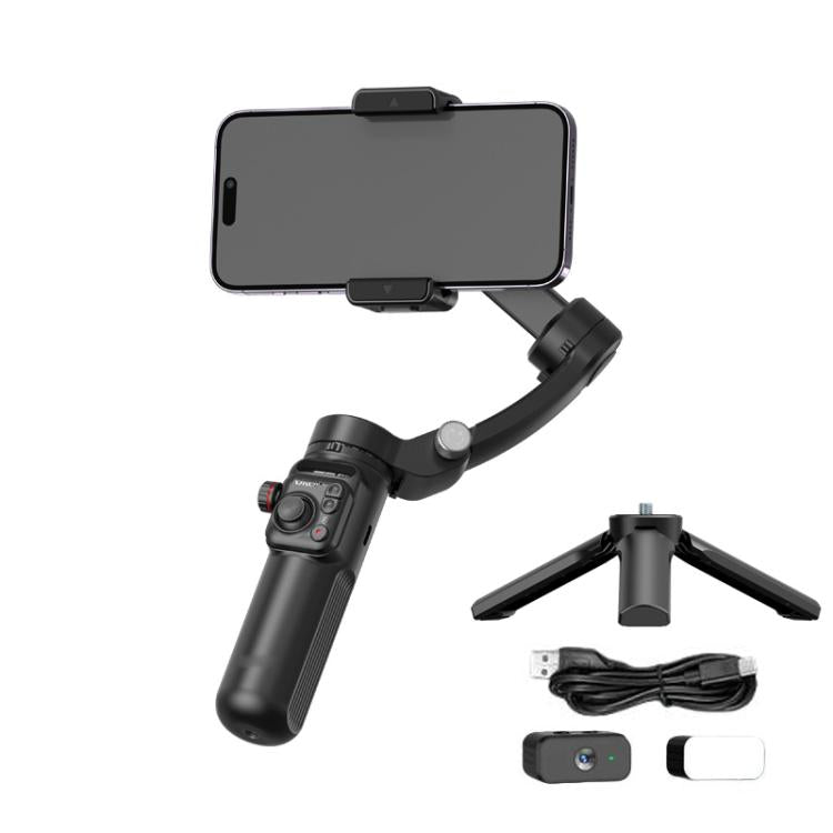 Selfieshow M02 Anti-Shake Handheld Gimbal With Face Tracking 3-Axis Tracking Stabilizer, Standard, Premium Edition