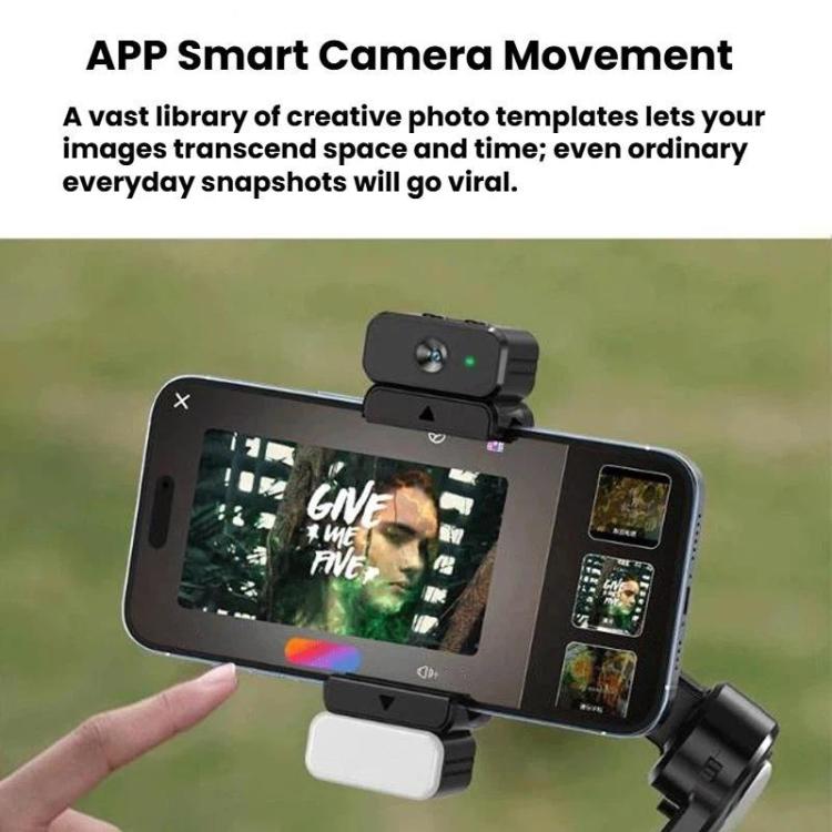 Selfieshow M02 Anti-Shake Handheld Gimbal With Face Tracking 3-Axis Tracking Stabilizer, Standard, Premium Edition
