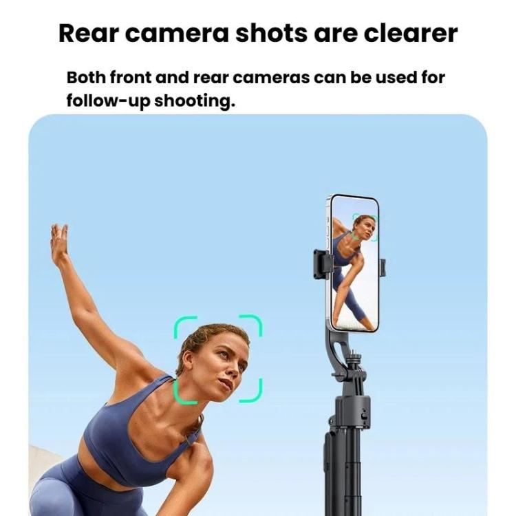 Auto Face Tracking Selfie Stick Anti-Shake Retractable Phone Stand, TT07, TT07D