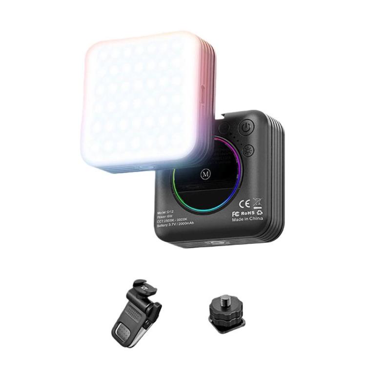 Portable LED Fill Light Handheld Pocket Light For Smartphone Photography & Live Streaming, D12, D12s, D10, D10s