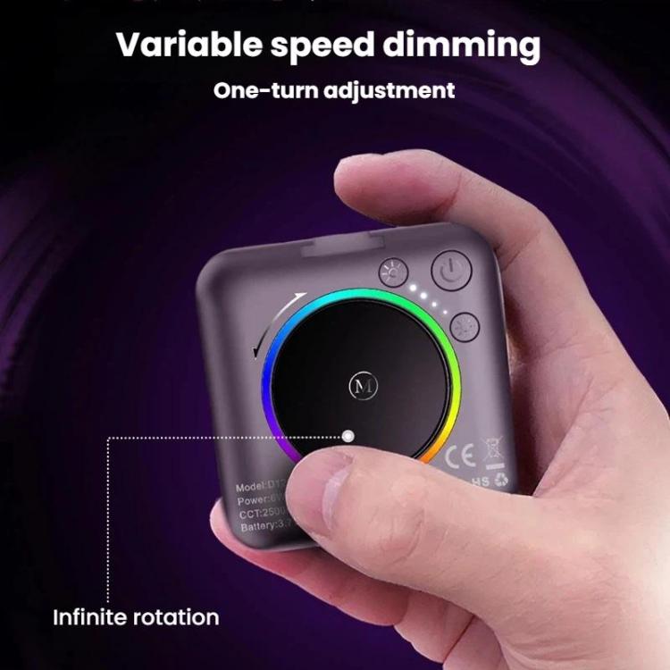 Portable LED Fill Light Handheld Pocket Light For Smartphone Photography & Live Streaming, D12, D12s, D10, D10s