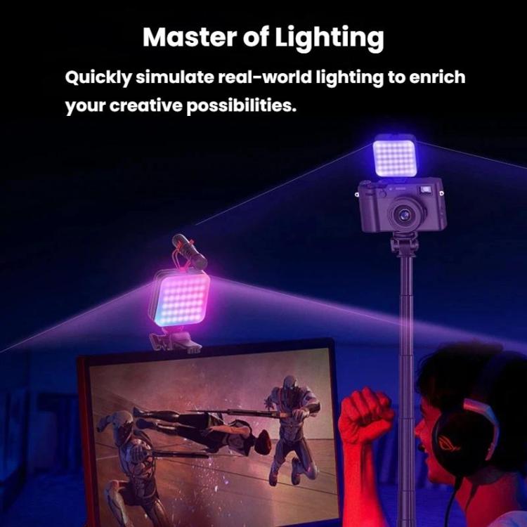 Portable LED Fill Light Handheld Pocket Light For Smartphone Photography & Live Streaming, D12, D12s, D10, D10s