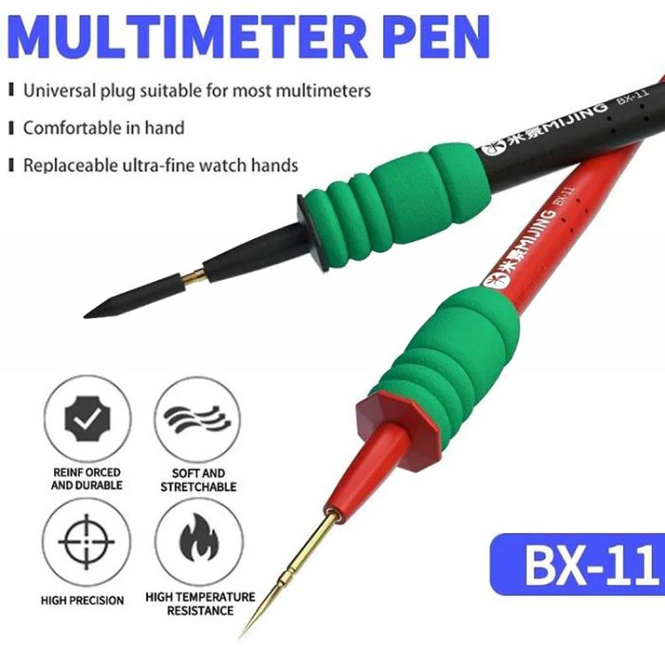 High-Precision Multimeter Test Leads Probes For Digital Multimeter Voltage Measurement, Mijing BX11