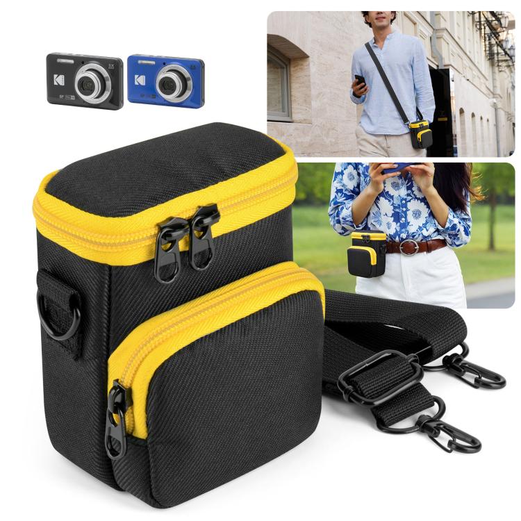 Portable Camera Carrying Case For Kodak FZ45 CCD Cameras Dual Use Shoulder/Belt Bag, CCD Camera Bag