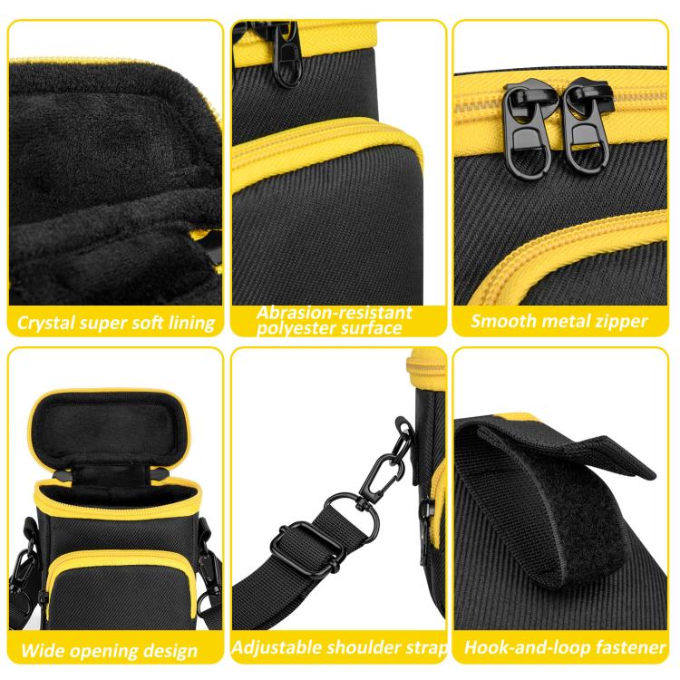 Portable Camera Carrying Case For Kodak FZ45 CCD Cameras Dual Use Shoulder/Belt Bag, CCD Camera Bag