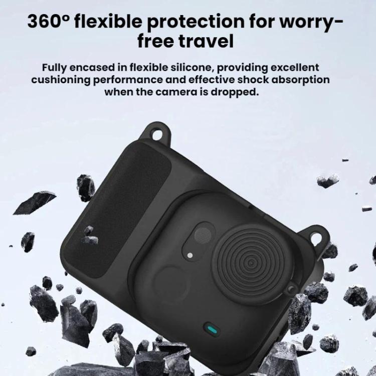 For Insta360 Go Ultra Flymile Action Camera Silicone Protective Case