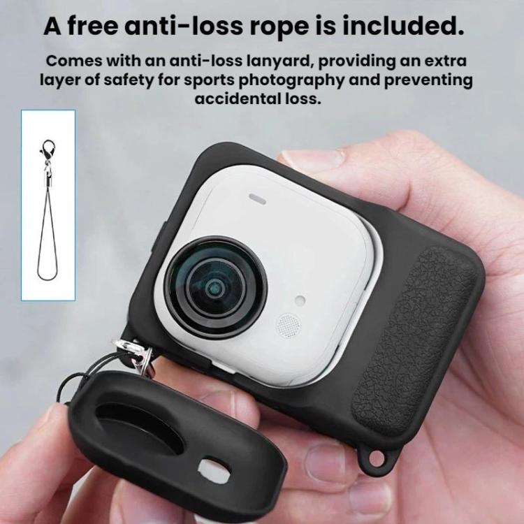 For Insta360 Go Ultra Flymile Action Camera Silicone Protective Case