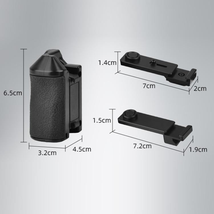 For DJI Osmo Action 3 / 4 / 5 Pro Camera Cage Shutter Grip