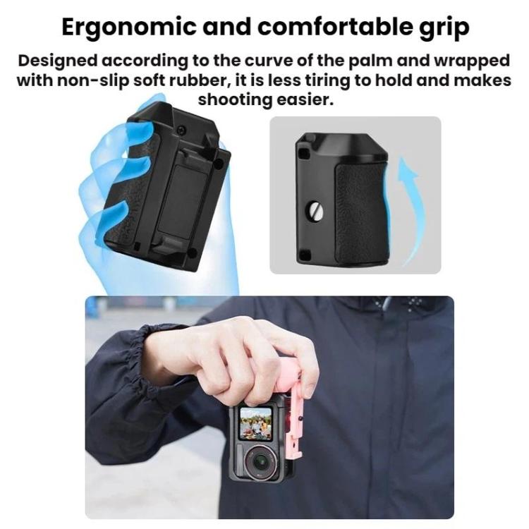 For DJI Osmo Action 3 / 4 / 5 Pro Camera Cage Shutter Grip