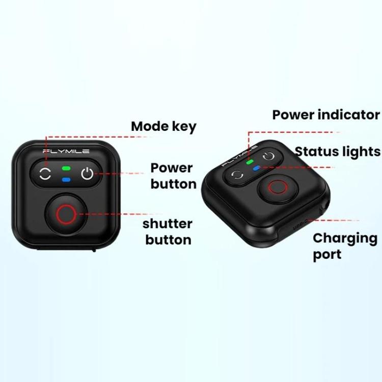 Flymile For Action Cameras 51M Smart Bluetooth Controller